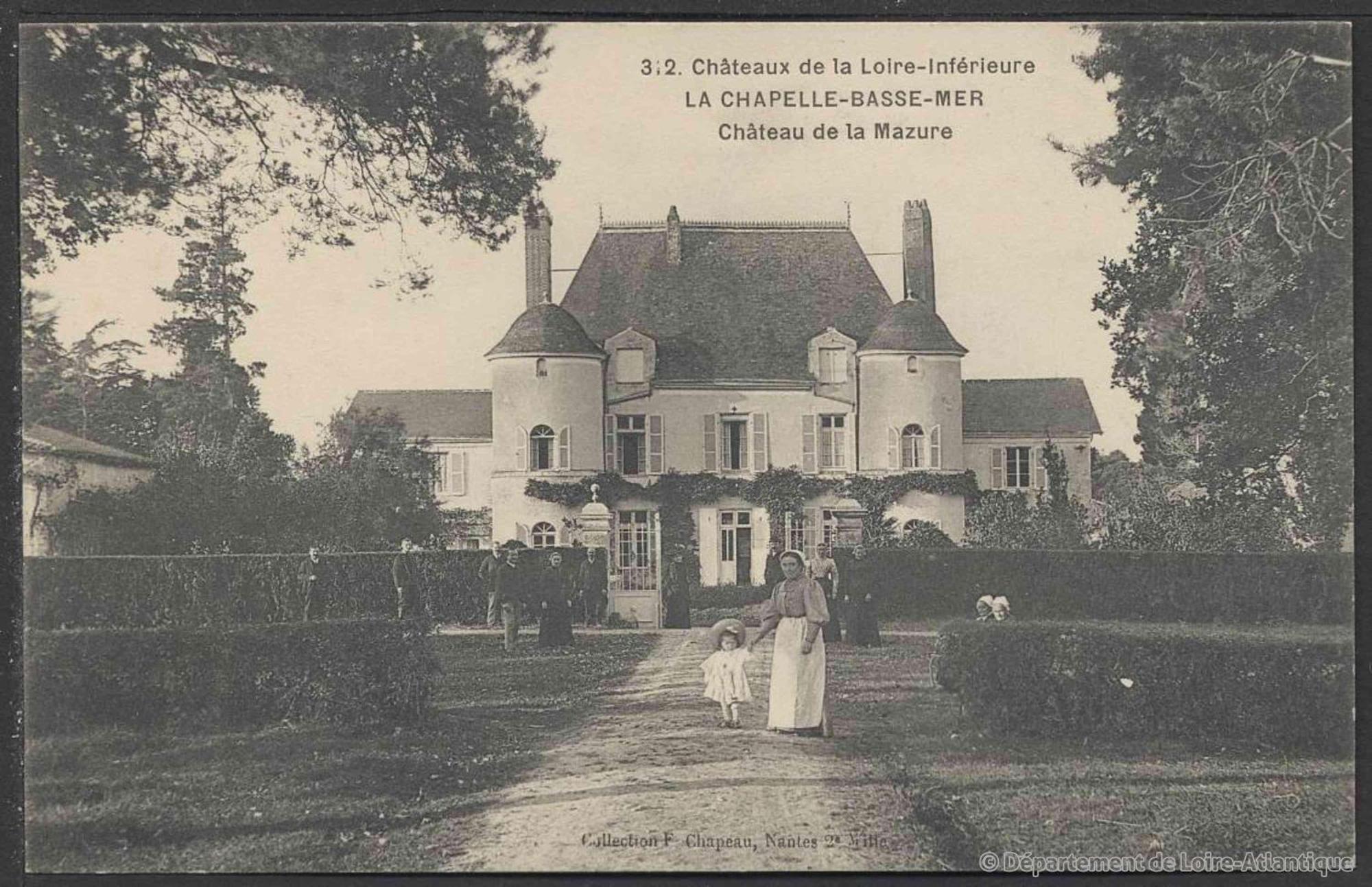 Domaine De La Mazure Bed and Breakfast La Chapelle-Basse-Mer Εξωτερικό φωτογραφία